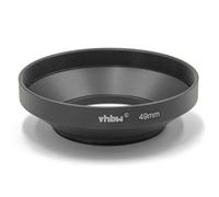 vhbw Pare-soleil grand angle compatible avec Hasselblad Lunar 18-55 mm 3.5-5.6 OSS, Leica Apo-Summicron-M 1:2/75 mm Asph. Objectif métal 49 mm Noir