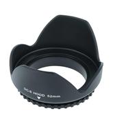 vhbw Pare-Soleil pour 52mm Objectif | Cache noir plastique tulipe 7,6cm