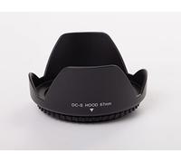 vhbw Pare-Soleil pour 67mm Objectif - Cache Noir, Plastique, Tulipe, 9,5 cm