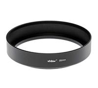 vhbw Pare-Soleil pour 95mm Objectif - Cache, avec Filetage Noir Aluminium Rond