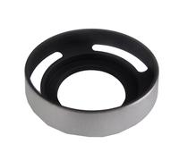 vhbw Pare-soleil pour objectif 46mm - Cache, argent, métal, rond