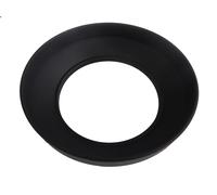 vhbw Pare-soleil pour objectif 49mm - Cache grand-angle, noir, métal, rond