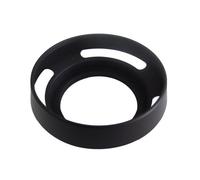 vhbw Pare-Soleil pour Objectif 49mm - Cache, Noir, métal, Rond