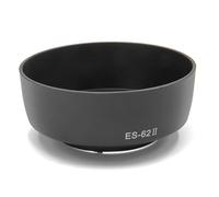 vhbw Pare-Soleil Remplacement pour Canon ES-62 II pour 52mm Objectif - Cache Noir, Plastique, Rond, 8,4 cm