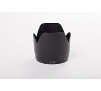 vhbw Pare-Soleil Remplacement pour Canon ET-83 II pour Objectif 77mm Objectif - Cache Noir, Plastique, Tulipe