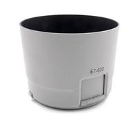 vhbw Pare-Soleil Remplacement pour Canon ET-83d pour 77mm Objectif - Cache Gris/Blanc, Plastique, Tulipe, 11,3 cm