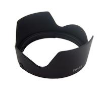 vhbw Pare-soleil remplacement pour Canon EW-83L pour 77mm objectif - Cache noir, plastique, tulipe, 10,1 cm