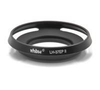 vhbw Pare-soleil remplacement pour LH-37EP II pour 37mm objectifs - Cache noir, métal, rond, 6,4 cm