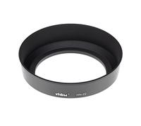 vhbw Pare-Soleil Remplacement pour Nikon HN-22 pour 62mm Objectif - Cache Noir, métal, Rond, 8,5 cm