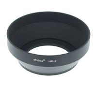 vhbw Pare-soleil remplacement pour Nikon HR-2 pour objectif - noir métal rond, 8,5 cm