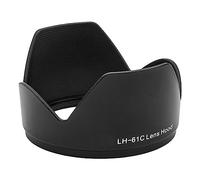 vhbw Plastique Pare-Soleil Diffusion parasoleil 58mm Noir pour Objectif comme Olympus LH-61C