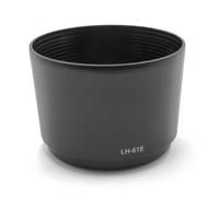 vhbw Pare-soleil remplacement pour Olympus LH-61E pour objectif - Cache noir, plastique, rond