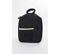 vhbw photo sac à dos compatible avec Nikon D810a, D5, Digital SLR D800, D50, D70, D70s, D100 appareil photo - polyester, noir / vert