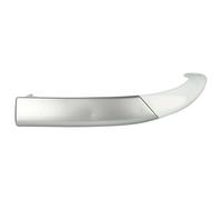 vhbw Pièce poignée de porte compatible avec Beko K6360F-HC, K6360-HC, K6370FNFE-HC, K6330-HC, K6340NF-HC, K6330ESV-HC réfrigérateur blanc / gris