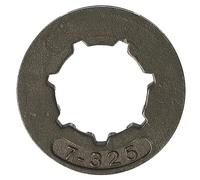 vhbw pignon à bague compatible avec Stihl MS251, MS241, MS250 tronçonneuse - 3,2 cm de diamètre, 1,7 cm de diamètre interne, 19 g gris