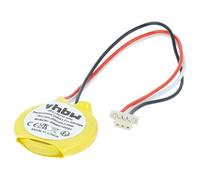 vhbw Pile BIOS Compatible avec Lenovo ThinkPad X201 Tablet, X41, X40, X41 Tablet 1866, X41t Ordinateur Portable Notebook (200mAh, 3V, Li-ION)