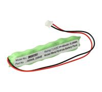 vhbw Pile BIOS remplacement pour 02664E, 60906, Varta 6/V30H, 6/V30H, Hi-Capacity B-4270, 2664E pour pc, ordinateur notebook (20mAh, 7,2V, NiMH)