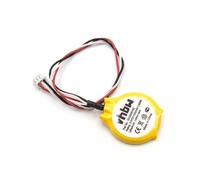 vhbw Pile BIOS remplacement pour 23.22207.041, 23.22218-041, GC020012R00, GC020012S00, GC02012S00 pour pc, ordinateur notebook (200mAh, 3V, Li-ion)