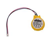 vhbw Pile BIOS universelle pour divers modèles de pc, ordinateur (200mAh, 3V, Li-Mn)