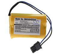 vhbw Pile compatible avec ABB 3HAC16831-1, 4944 026-4, IRB 140, IRB 1410, IRB 1520ID robot industriel (3600mAh, 7,2V, Li-SOCl2)