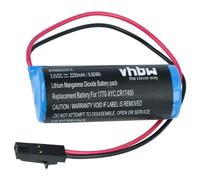vhbw Pile Remplacement pour Allen Bradley 1770-XYC, 1770-XYC/A pour PLC Contrôleur Logique Programmable (2200mAh, 3V, Li-MnO2)
