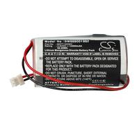 vhbw Pile Remplacement pour DSC BATT-PGX911 pour système d'alarme, sirène extérieure Radio (14500mAh, 3,6V, Li-MnO2)