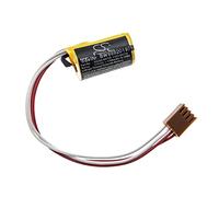 vhbw Pile Remplacement pour Omron C500-BAT08, 3G2A9-BAT08 pour PLC Contrôleur Logique Programmable (1700mAh, 3,6V, Li-SOCl2)