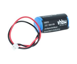 vhbw Pile Remplacement pour Verisure CR-2/3AZ pour système d'alarme (1350mAh, 3V, Li-MnO2)
