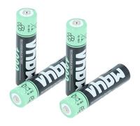vhbw Piles Rechargeables AAA, 4 pcs Compatible avec V-Tech DM1211, DM1111 (1000mAh, 1,2V, NiMH)