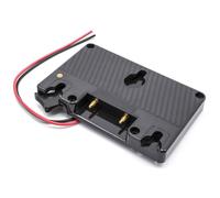 vhbw Plaque de batterie compatible avec Anton Bauer / Gold Mount batterie - Adaptateur D-Tap, noir