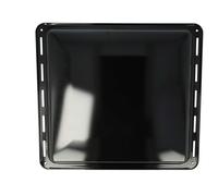 vhbw Plaque de cuisson pour fours - 42,2 x 37,6 x 4 cm, émaillée, anti-adhésive, passe au lave-vaisselle compatible avec Zanussi série ZOB 2xxxxxx