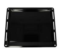 vhbw Plaque de four compatible avec Ikea 402.181.82 OVN 908 W IK, 402.451.66 Four - 44,5 x 37,5 x 2,5 cm, anti-adhésif, émaillée, noir