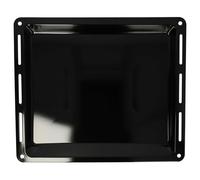 vhbw Plaque de four compatible avec Ikea 402.181.82 OVN 908 W IK, 402.451.66 Four - 44,5 x 37,5 x 3,5 cm, anti-adhésif, émaillée, noir