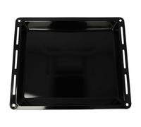 vhbw Plaque de four compatible avec Ikea 402.181.82 OVN 908 W IK, 402.451.66 Four - 44,5 x 37,5 x 5 cm, anti-adhésif, émaillée, noir