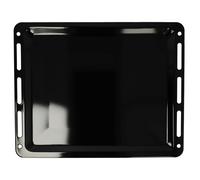 vhbw Plaque de four compatible avec Siemens HB634GBS1/01, HB634GBS1/05, HB634GBS1/30 Four - 45,5 x 36,1 x 2 cm, anti-adhésif, émaillée noir