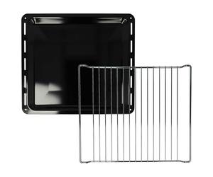 vhbw plaque de four, grille (kit de 2 pièces) remplacement pour AEG 3870287202