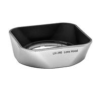 vhbw Plastique Pare-Soleil Diffusion parasoleil 37mm Noir/Argent pour Objectif comme Olympus LH-40