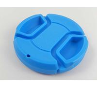 vhbw Plastique protège-Objectif 43mm Bleu pour caméra Panasonic HDC-TM20, HDC-TM300, HDC-TM350.