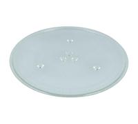vhbw Plateau compatible avec Samsung MS23F301ELW, MS23F302EAS, MS23F302EAW micro-ondes - Plaque tournante verre, 285 mm, support en Y