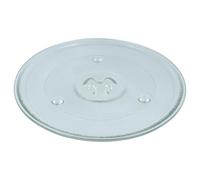 vhbw Plateau tournant compatible avec Sharp R744S, YC-GG252AE micro-ondes -Plaque tournante verre, 27 cm, support en Y