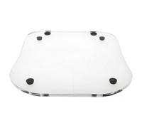 vhbw Plateau coulissant compatible avec Silvercrest Monsieur Cuisine Connect, SKMP, , SKMW robot de cuisine - verre acrylique, 34,2 x 29 cm