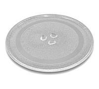 vhbw verre plaque tournante 24.5cm avec monture à Y pour à micro-ondes Panasonic NN-GD358, NN-GD359, NN-GD368, NN-GD369, NN-GD379