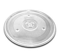 vhbw Plateau tournant compatible avec Sharp R744S, YC-GG252AE micro-ondes -Plaque tournante verre, 27 cm, support en Y