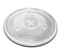 vhbw Plateau tournant compatible avec Sharp YC-GG252AE, R744S, YC-MG02E-S micro-ondes - Plaque tournante verre, 27 cm, support en Y G