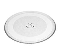 vhbw Plateau tournant compatible avec Whirlpool MH7130XEQ-1, MH7130XEQ-3 micro-ondes - Plaque tournante verre, 32,4 cm, support en Y