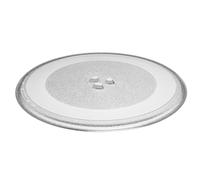 vhbw Plateau tournant compatible avec Whirlpool MH7130XEZ-0, MH7130XEZ-1 micro-ondes - Plaque tournante verre, 32,4 cm, support en Y