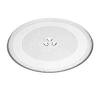 vhbw Plateau tournant en verre de 32.4cm support en Y compatible avec Whirlpool MH6130XEQ-2, MH6140XKB, MH6140XKB-1 micro-ondes