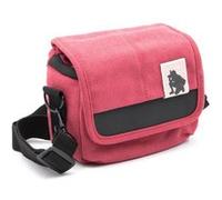 vhbw pochette d'appareil photo Nikon CoolPix A1000 Canvas rouge, gris noir G