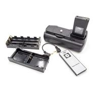 vhbw poignée batterie, inclu adaptateur batterie LP-E10 pour appareil photo Canon EOS Kiss X80, EOS Rebel T6