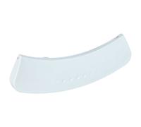 vhbw Poignée compatible avec Beko 7105441400, 7105441200, 7104970200, 7105441100, 7104870200 machine à laver plastique blanc